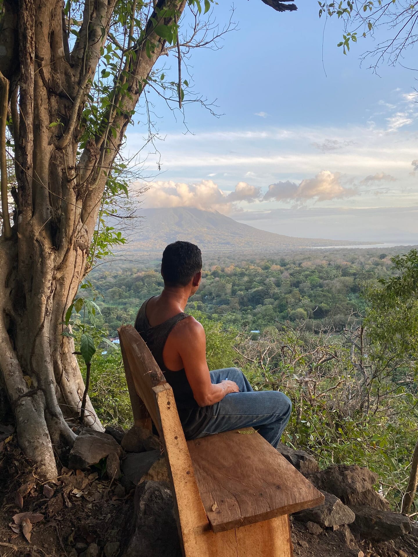 Views of Maderas Volcano and Lake Nicaragua on Little Concepcion Trail and Viewpoint Sintiope Ometepe